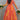 Party Look Orange Color Georgette Fabric Incredible Gown