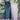 Art Silk Fabric Party Look Teal Color Phenomenal Gown