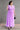 Purple Color Fantastic Party Look Georgette Fabric Gown