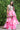 Engaging Pink Color Georgette Fabric Sharara Suit With Embroidered Work