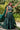 Dark Green Color Silk Fabric Wedding Look Captivating Lehenga