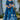 Chiffon Fabric Wedding Look Wonderful Lehenga In Blue Color