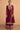 Maroon Color Glittering Georgette Palazzo Suit