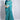 Trendy Cyan Color Chiffon Saree with Printed Patterns