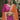 Art Silk Fabric Rani Color Festive Wear Embroidered Readymade Palazzo Salwar Kameez