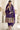 Karva Chauth Special Art Silk Fabric Purple Color Embroidered Readymade Designer Salwar Suit