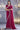 Magenta Color Satin Silk Fabric Zarkan Work Function Wear Saree With Same Color Blouse
