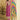 Embroidered Designer Salwar Kameez In Art Silk Fabric Pink Color