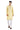 Function Wear Beige Color Art Silk Fabric Beautiful Readymade Kurta Pyjama For Men