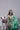 Green Art Silk Fabric Handloom Weaving Saree