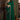 Chiffon Silk Luxurious Saree With Border Work In Dark Green Color