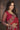 Red Color Chiffon Silk Fabric Special Sangeet Wear Saree With Border Work