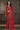 Red Color Chiffon Silk Fabric Special Sangeet Wear Saree With Border Work