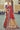 Engaging Border Work Sangeet Wear Red Patola Style Silk Saree