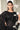 Black Color Party Look Georgette Fabric Charismatic Sequins Work Saree