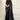Georgette Fabric Party Style Black Color Tempting Sequins Work Saree