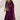 Wine Color Glamorous Embroidered Sharara Suit Georgette Fabric