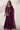 Wine Color Glamorous Embroidered Sharara Suit Georgette Fabric