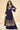Navy Blue Color Georgette Fabric Vintage Vartika Singh Sharara Suit