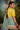 Eugeniya Belousova Light Cyan Color Art Silk Fabric Divine Saree