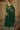 Radiant Dark Green Color Sequins Work Georgette Anarkali Suit