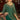 Dark Green Color Festive Wear Embroidered Palazzo Salwar Kameez In Chinon Fabric