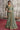 Heavy Embroidery Work Creative Sea Green Color Fancy Fabric Saree With Party Look Blouse