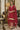 Embroidered Red Color Readymade Palazzo Salwar Suit In Chinon Fabric