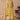 Chinon Fabric Yellow Color Embroidered Function Wear Readymade Palazzo Dress