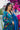Muslin Fabric Festival Wear Mesmeric Gown With Dupatta In Cyan Color