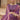 Incredible Printed Work On Brasso Fabric Purple Color Saree
