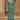 Printed Work On Brasso Fabric Cyan Color Gorgeous Saree