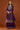 Sequins Work Georgette Trendy Palazzo Suit In Purple Color