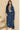 Navy Blue Color Embroidered Art Silk Fabric Palazzo Salwar Kameez