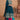 Embroidery Work On Teal Designer Sharara Style Readymade Lehenga In Georgette Fabric