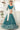 Sangeet Wear Net Fabric Thread Embroiderd Lehenga Choli In Teal Color