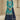 Embroidered Cyan Sangeet Wear Sharara Style Lehenga In Georgette Fabric