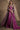 Function Wear Wine Color Designer Embroidered Readymade Gown In Art Silk Fabric