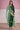 Dark Green Color Festive Wear Embroidered Straight Cut Salwar Suit In Chiffon Fabric