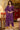 Embroidered Organza Fabric Readymade Straight Cut Suit In Purple Color