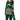 Green Color Art Silk Fabric Festival Wear Miraculous Patiala Suit With Embroidered Work