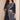 Embroidered Navy Blue Designer 3 Piece Readymade Sharara Top Lehenga In Chinon Silk Fabric