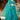 Sangeet Wear Cyan Color Elegant Net Fabric Lehenga Choli