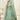 Sea Green Color Net Fabric Sangeet Wear Miraculous Lehenga