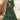 Net Fabric Festive Wear Trendy Lehenga Choli In Dark Green Color