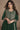 Shamita Shetty Featuring Georgette Fabric Embroidered Function Wear Anarkali Salwar Suit In Dark Green Color