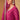 Georgette Fabric Rani Color Stylish Look Sharara Top Lehenga