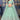 Sangeet Wear Embroidered Georgette Lehenga In Radiant Sea Green Color