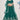 Embroidered Green Color Color Sangeet Wear Splendid Georgette Lehenga
