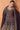 Georgette Fabric Reception Wear Embroidered Palazzo Salwar Kameez In Brown Color